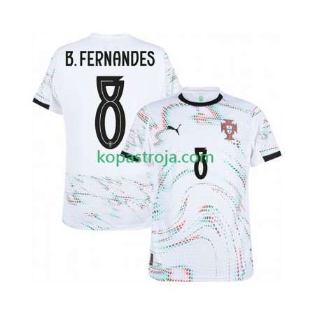 Billiga Fotbollströjor Portugal Bruno Fernandes 8 Borta tröja 2025/26 Kortärmad